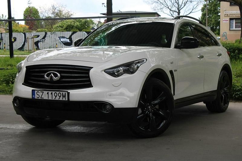 Biały Używany 2015 Infiniti QX70 Premium SUV | 87 800 zł - Obraz 1/4