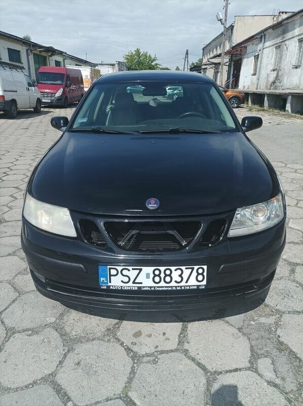 Czarny Używany 2006 Saab 9-3 Kombi | 4900 zł - Obraz 1/4
