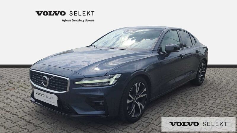Niebieski Używany 2020 Volvo S60 Sedan/Limuzyna | 129 900 zł - Obraz 1/3