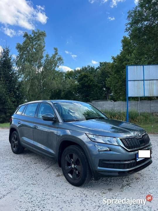 Szary Używany 2018 Skoda Kodiaq SUV | 83 900 zł (Dość drogi) - Obraz 1/4