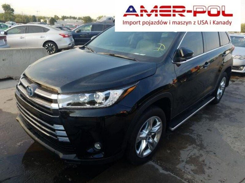 Używany Toyota Highlander Limited 306 KM (225 kW) 2019 Czarny SUV