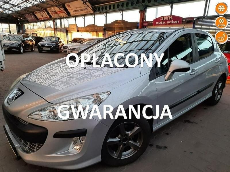Srebrny Używany 2007 Peugeot 308 Hatchback | 15 500 zł (Drogi) - Obraz 1/4