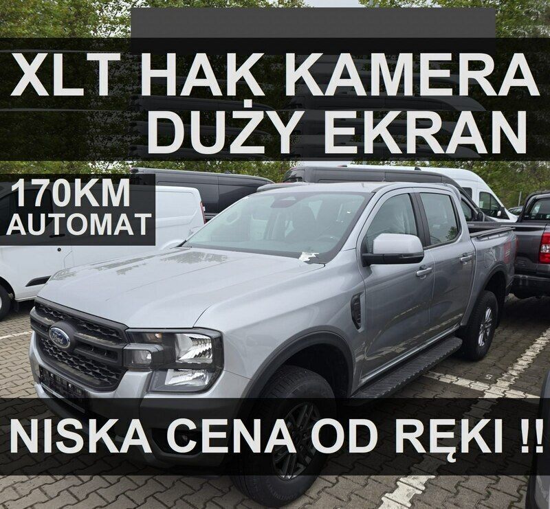 Srebrny Nowe 2024 Ford Ranger XLT Pickup | 185 730 zł (Drogi) - Obraz 1/4