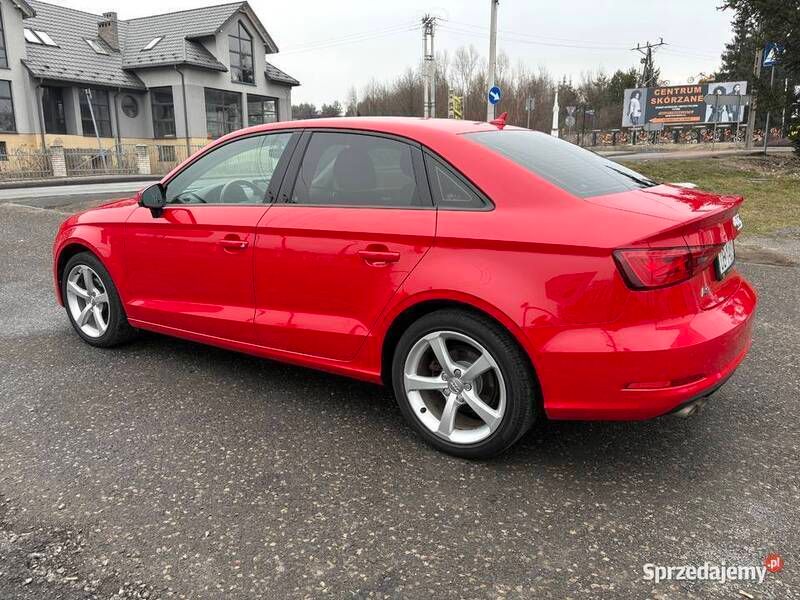 Czerwony Używany 2016 Audi A3 Sedan/Limuzyna | 59 900 zł - Obraz 1/4