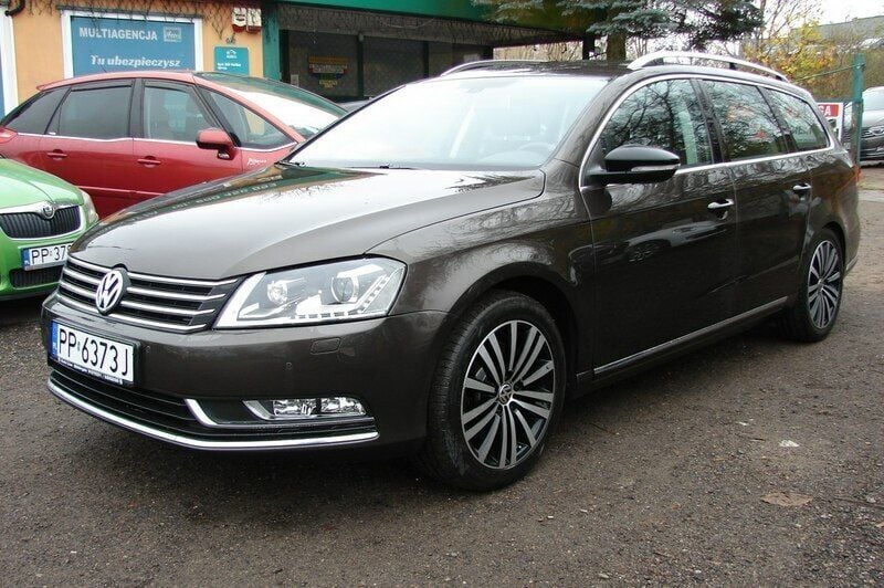 Brązowy Używany 2014 VW Passat Kombi | 39 900 zł (Super Cena) - Obraz 1/4