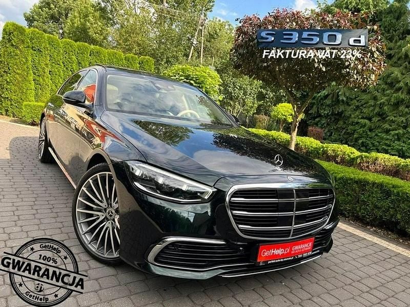 Zielony (metalik) Używany 2022 Mercedes 380 Sedan/Limuzyna | 313 658 zł - Obraz 1/4