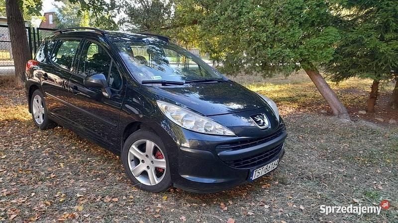 Używany Peugeot 207 2008 Czarny Kombi