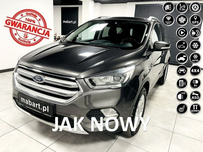 Szary Używany 2020 Ford Kuga SUV | 69 000 zł (Dobra cena) - Obraz 1/4