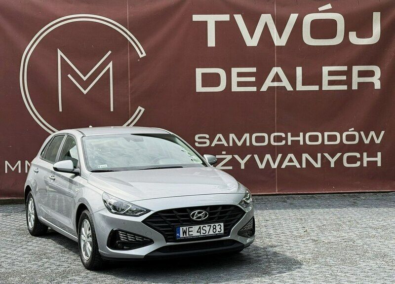 Srebrny (metalik) Używany 2021 Hyundai i30 Hatchback | 54 800 zł (Uczciwa cena) - Obraz 1/3