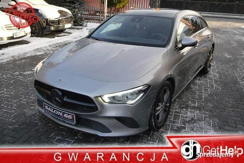 Żółtozłoty Używany 2020 Mercedes CLA180 Sedan/Limuzyna | 74 800 zł - Obraz 1/4