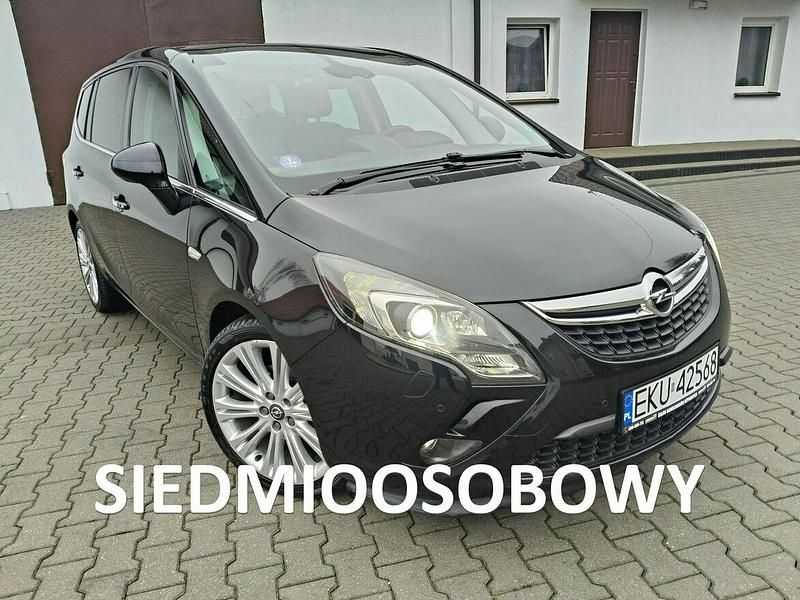 Czarny Używany 2012 Opel Zafira Minivan | 29 900 zł (Uczciwa cena) - Obraz 1/4