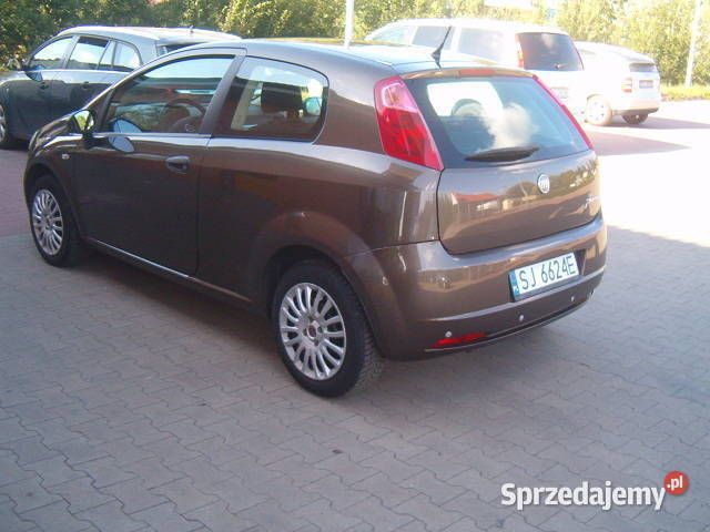 Używany Fiat Punto 60 KM (44 kW) 2009 Brązowy Hatchback