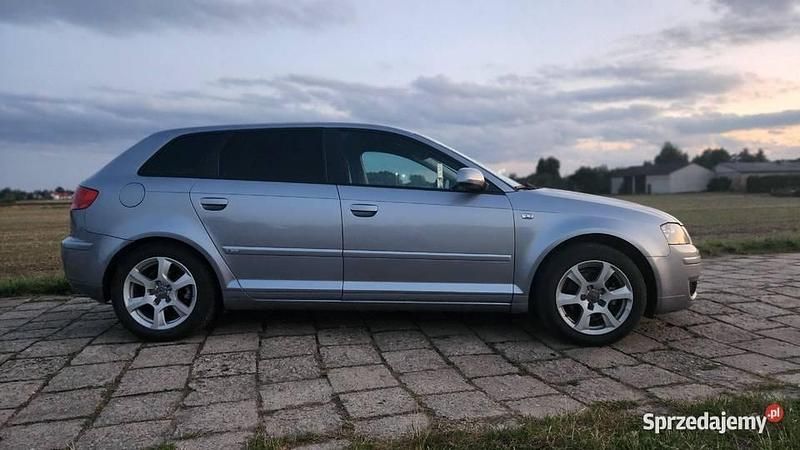 Srebrny Używany 2008 Audi A3 Hatchback | 18 500 zł (Uczciwa cena) - Obraz 1/4