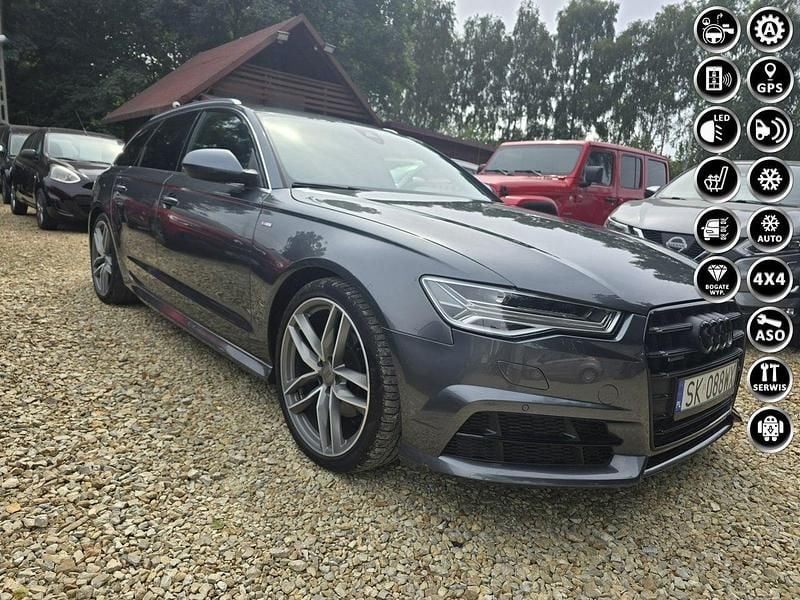 Grafitowy Używany 2018 Audi A6 Kombi | 99 000 zł (Dobra cena) - Obraz 1/4