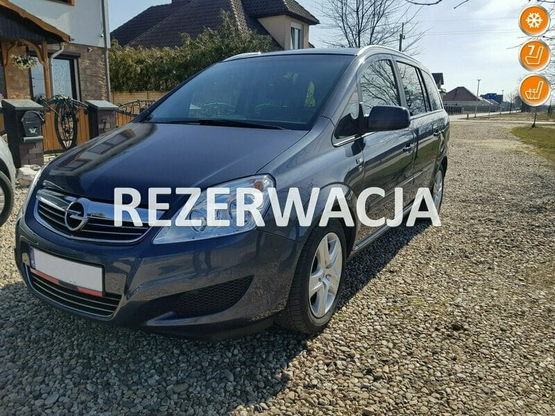 Sprzedany Opel Zafira B Klimatyzacja / ., używany 2010, km 163 000 w Ruda  Śląska