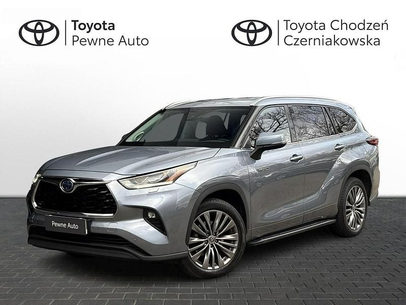 Szary Używany 2021 Toyota Highlander SUV | 199 900 zł - Obraz 1/4