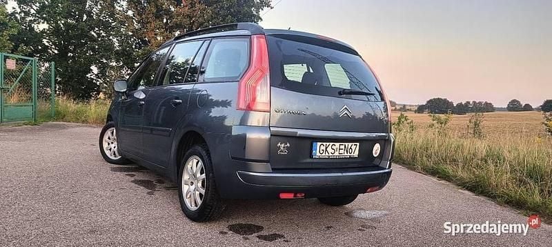 Szary Używany 2007 Citroën Grand C4 Picasso Minivan | 7999 zł (Uczciwa cena) - Obraz 1/4