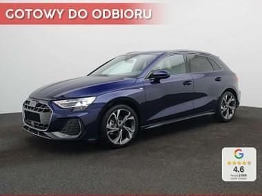 Niebieski Nowe 2025 Audi A3 Sportback S-Line Hatchback | 152 400 zł (Dobra cena) - Obraz 1/3