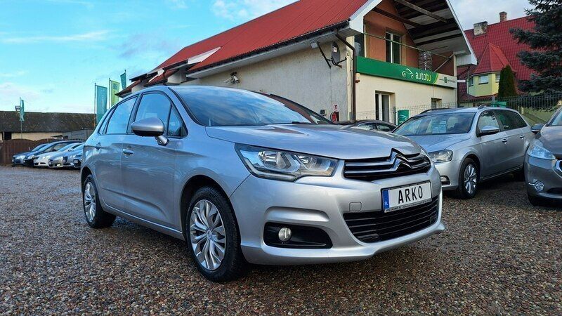 Srebrny Używany 2015 Citroën C4 Hatchback | 26 900 zł (Super Cena) - Obraz 1/4
