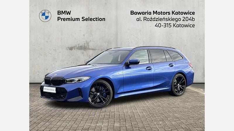 Niebieski portimao m metalizowany Używany 2024 BMW 330 Comfort Edition Kombi | 219 900 zł (Uczciwa cena) - Obraz 1/3