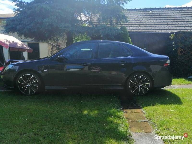 Granatowy Używany 2010 Saab 9-3 Sedan/Limuzyna | 29 999 zł (Drogi) - Obraz 1/4
