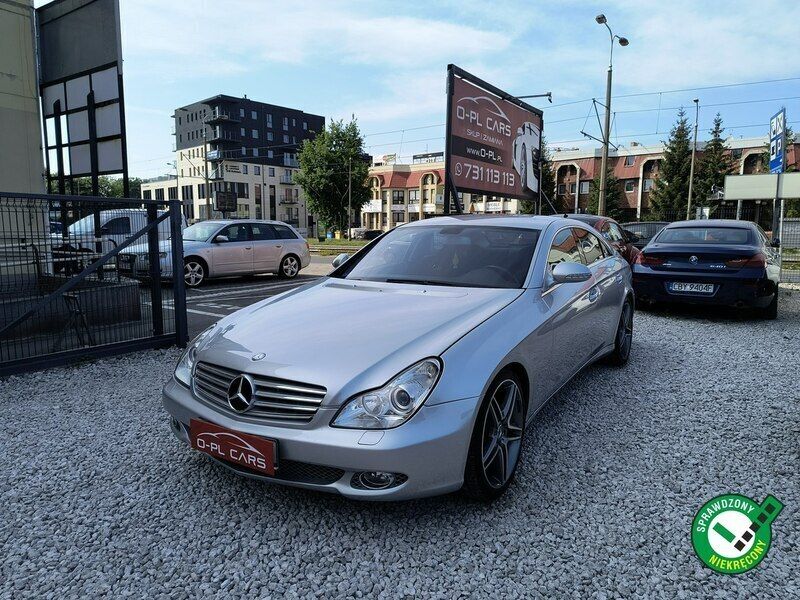 Srebrny Używany 2007 Mercedes CLS320 Coupe | 34 900 zł - Obraz 1/4