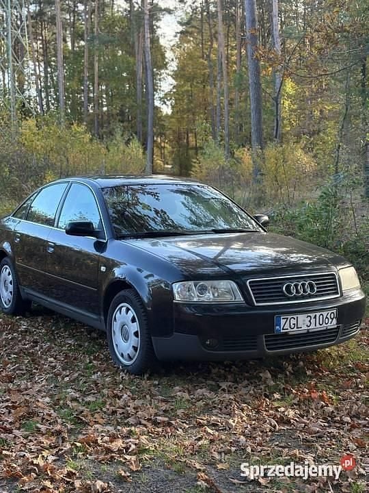 Czarny Używany 2002 Audi A6 Sedan/Limuzyna | 3800 zł - Obraz 1/4