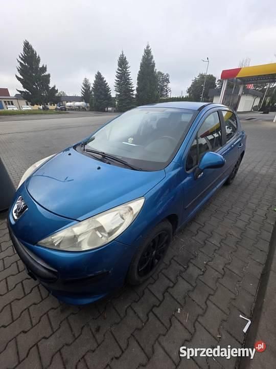 Niebieski Używany 2007 Peugeot 207 Hatchback | 6900 zł (Uczciwa cena) - Obraz 1/4