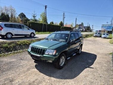 Zielony Używany 2000 Jeep Grand Cherokee Laredo SUV | 18 300 zł - Obraz 1/4
