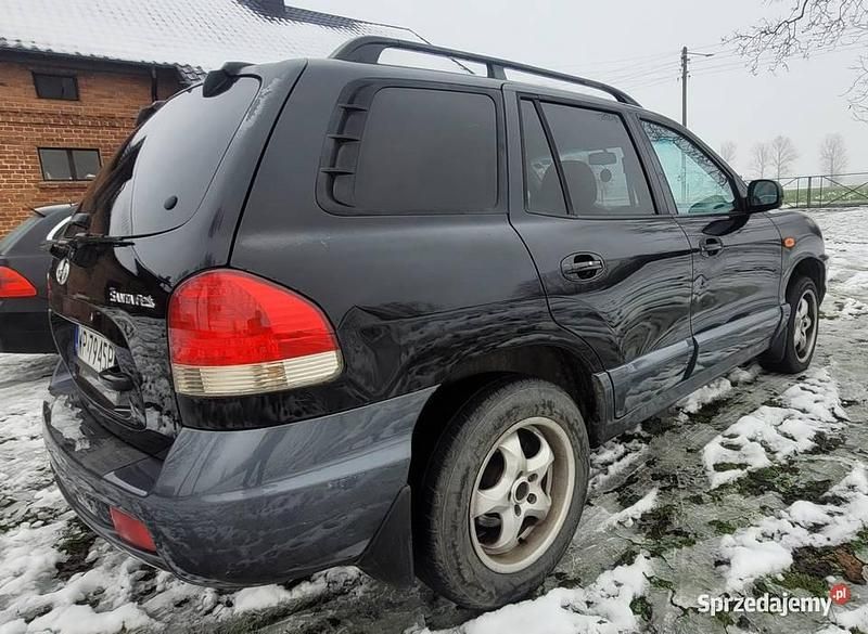 Używany Hyundai Santa Fe 2005 Czarny SUV