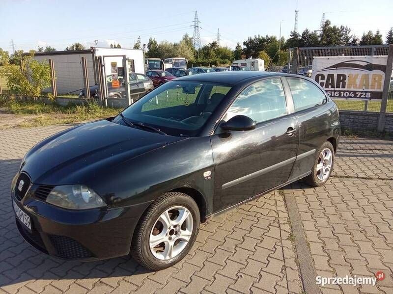 Czarny Używany 2007 Seat Ibiza Hatchback | 3999 zł (Uczciwa cena) - Obraz 1/4