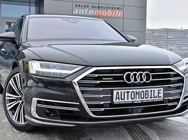 Czarny Używany 2018 Audi A8 Sedan/Limuzyna | 244 635 zł - Obraz 1/4