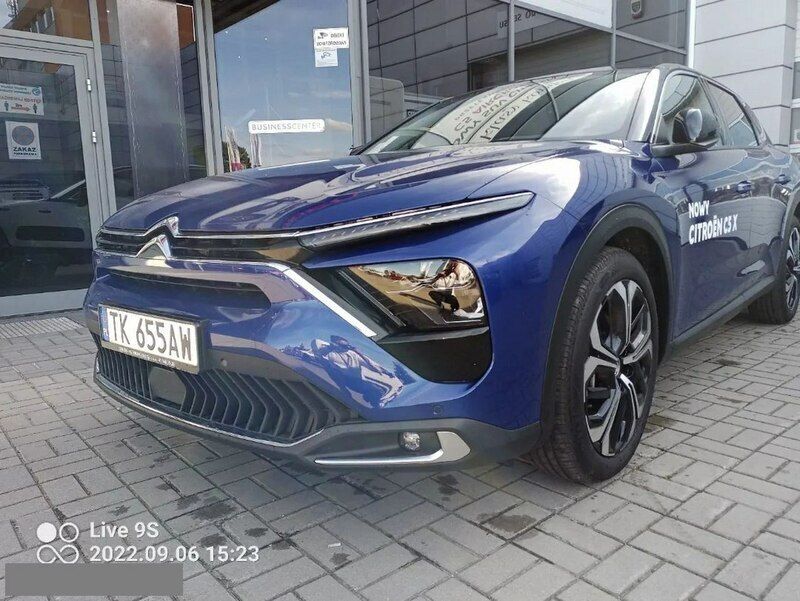 Niebieski (metalik) Używany 2022 Citroën C5 X Sedan/Limuzyna | 156 000 zł (Drogi) - Obraz 1/4
