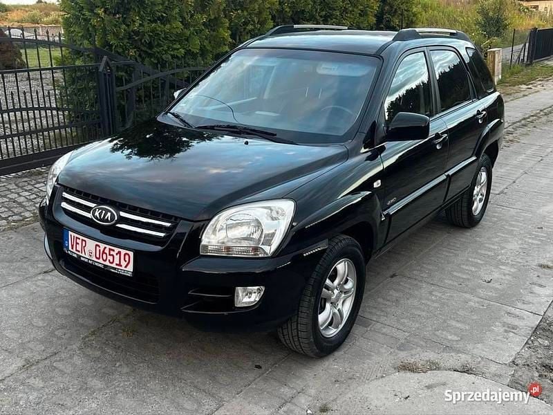 Czarny Używany 2006 Kia Sportage SUV | 14 999 zł (Uczciwa cena) - Obraz 1/4