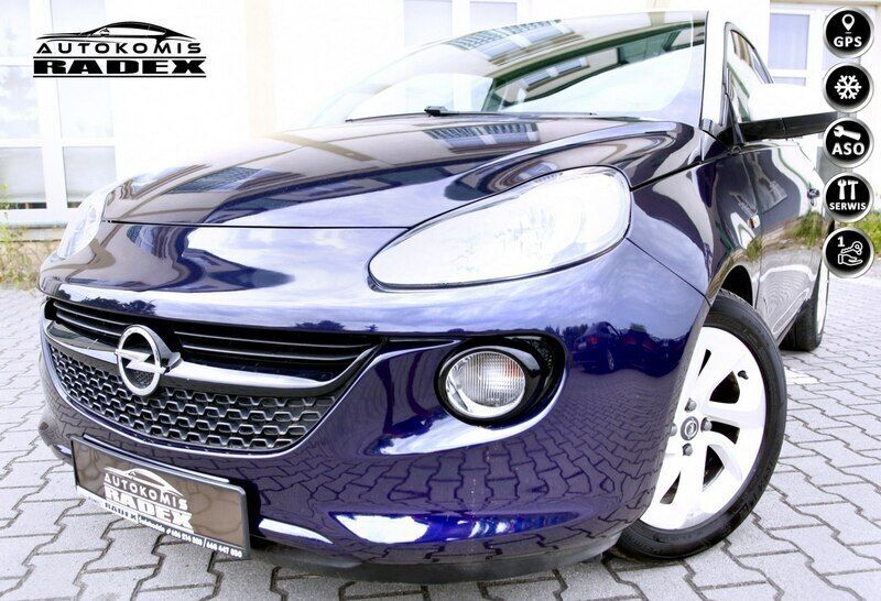 Niebieski Używany 2015 Opel Adam Hatchback | 26 900 zł - Obraz 1/4