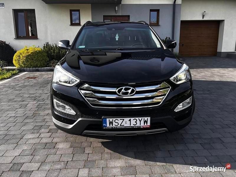 Czarny Używany 2013 Hyundai Santa Fe SUV | 50 000 zł (Drogi) - Obraz 1/4