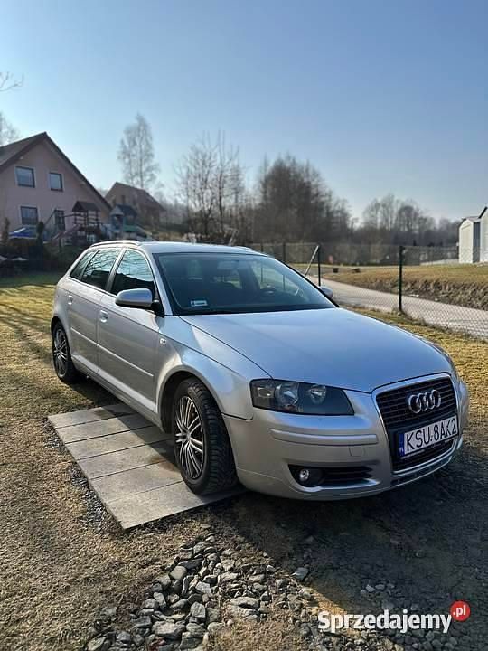 Srebrny Używany 2006 Audi A3 Hatchback | 18 000 zł (Dość drogi) - Obraz 1/4