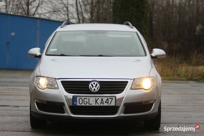 Srebrny Używany 2008 VW Passat Kombi | 10 490 zł (Dobra cena) - Obraz 1/4
