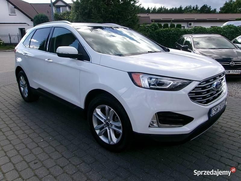Biały Używany 2019 Ford Edge SUV | 69 900 zł (Drogi) - Obraz 1/4