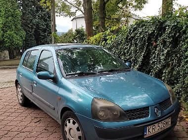 Niebieski Używany 2002 Renault Clio II Hatchback | 3000 zł - Obraz 1/4