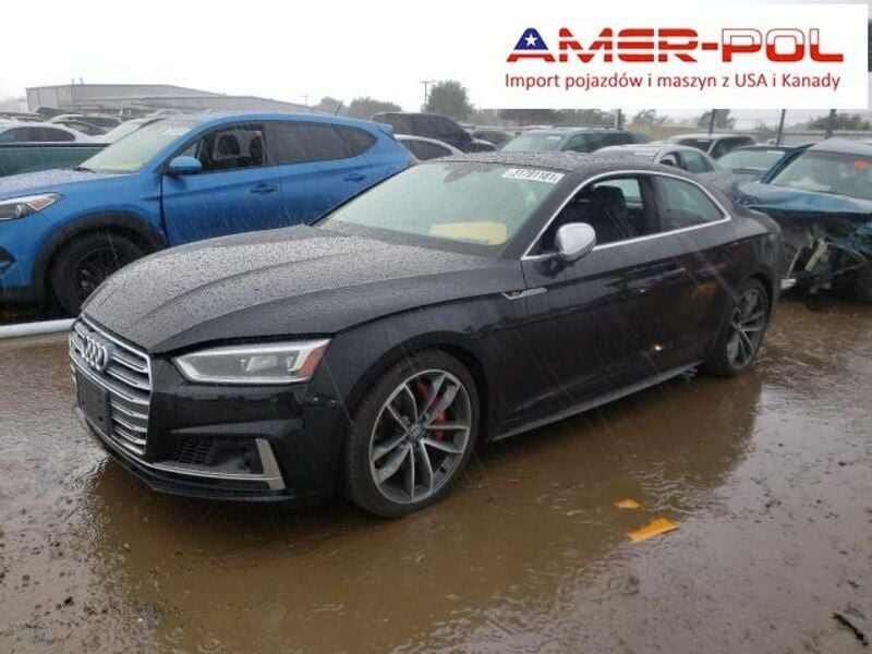 Czarny Używany 2018 Audi S5 Prestige Coupe | 108 000 zł - Obraz 1/4