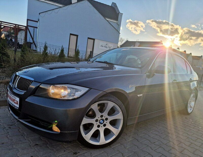 Szary Używany 2008 BMW 325 Sedan/Limuzyna | 24 990 zł (Uczciwa cena) - Obraz 1/4