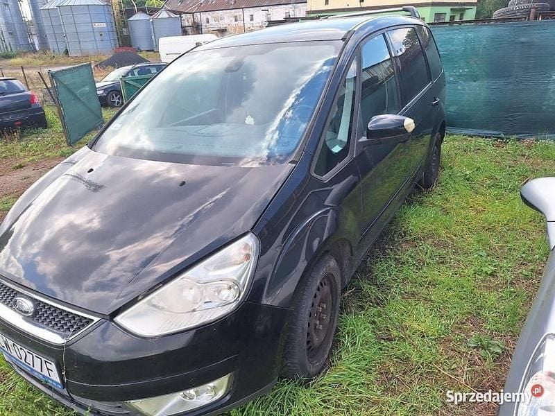 Czarny Używany 2009 Ford Galaxy Minivan | 4000 zł - Obraz 1/4