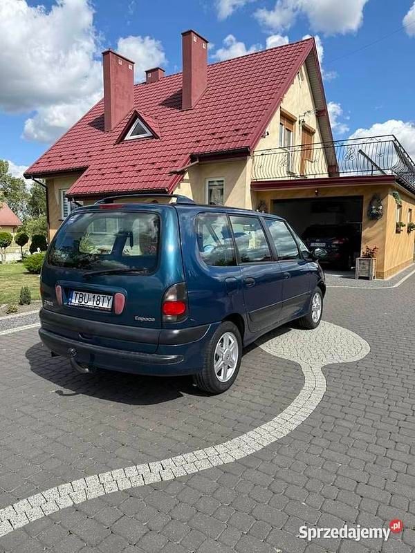 Używany Renault Espace 98 KM (72 kW) 2001 Niebieski Minivan