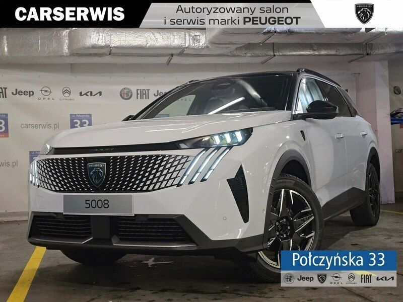 Biały (metalik) Nowe 2025 Peugeot 5008 Minivan | 182 890 zł (Dość drogi) - Obraz 1/4