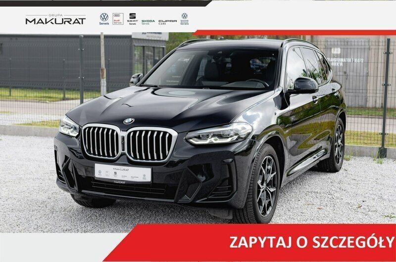 Czarny Używany 2022 BMW X3 M Sport SUV | 188 800 zł (Dość drogi) - Obraz 1/4