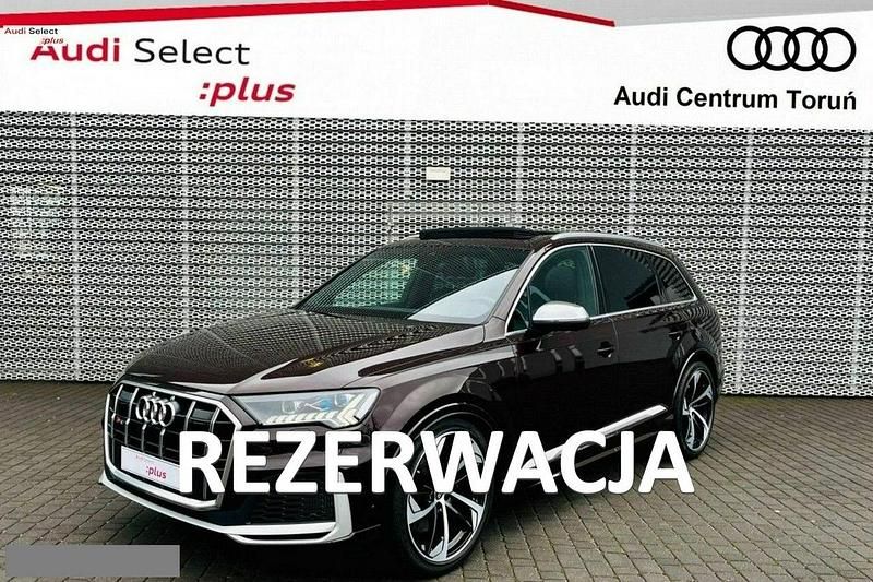 Brązowy (metalik) Używany 2019 Audi SQ7 Ambiente SUV | 577 900 zł - Obraz 1/1