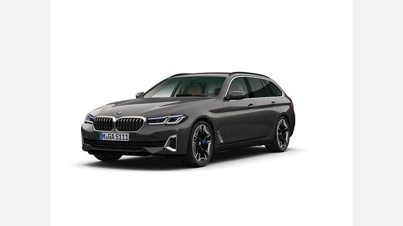 Szary sophisto z brylantowym połyskiem metalizowany Używany 2021 BMW 540 Luxury Line Kombi | 219 900 zł (Dość drogi) - Obraz 1/3