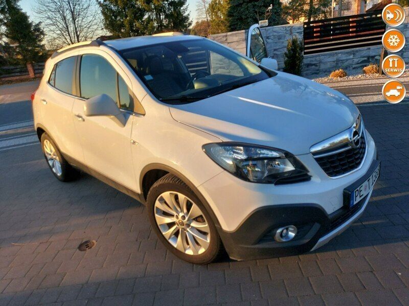 Biały Używany 2014 Opel Mokka SUV | 40 900 zł (Uczciwa cena) - Obraz 1/4