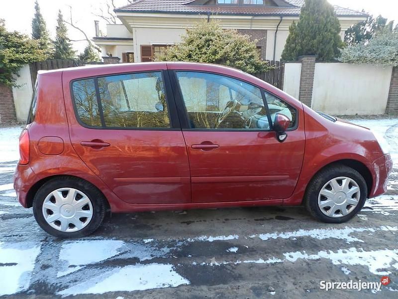 Używany Renault Modus 2010 Bordowy Minivan